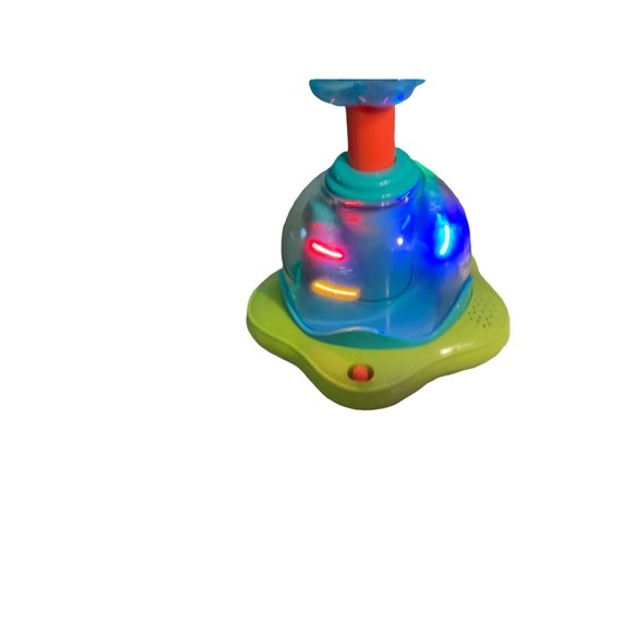 Kids II Bright Stars Press & Glow Spinning Musical Top with Light - Picture 3 of 6